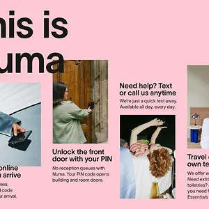 アパートホテル Numa Frankfurt Blau